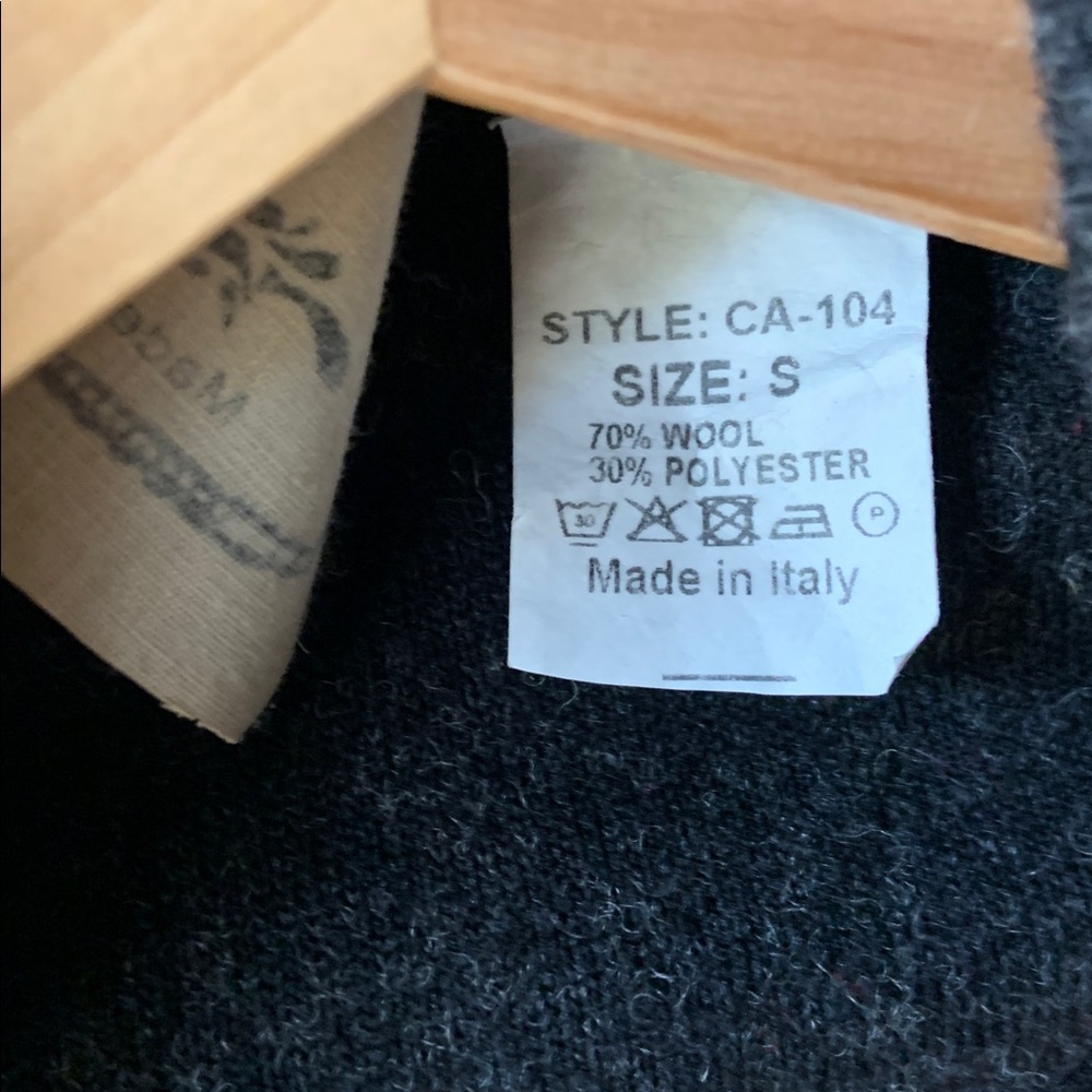 Vintage Concept Wool Floral Waterfall Cardigan Small - Picture 8 of 8